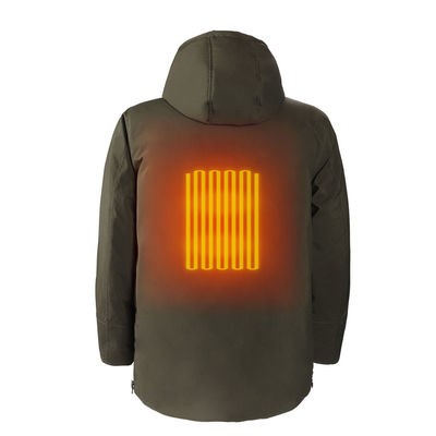 Casaco de aquecimento para homens Roupas aquecidas personalizadas Softshell elétrico Roupa de trabalho invernal à prova d'água