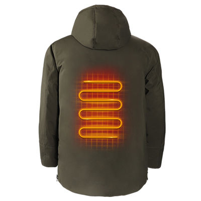 3 Roupas de Inverno aquecidas ajustáveis à temperatura 100% Poliéster Jaquetas de Snowboard aquecidas
