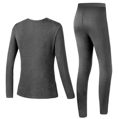 Mulheres Premium Inverno Longo Calor Tops Elétrico Calças Traje Conjunto Roupa aquecimento Velocidade aquecida Traje térmico Calçado