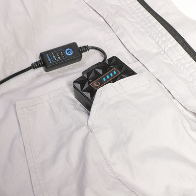 Ar branco roupa condicionada do engodo do ar da prevenção da insolação das camisas 12V