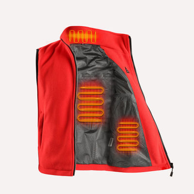 aquecedor caloroso aquecido recarregável do corpo dos homens de 55C 5V Smart Gilet