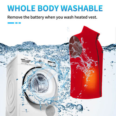 aquecedor caloroso aquecido recarregável do corpo dos homens de 55C 5V Smart Gilet