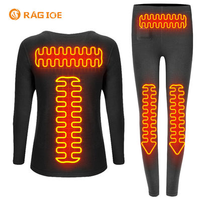 Camada de base Traje térmico de compressão Roupas íntimas de inverno Guindaste ao ar livre Ciclismo Esqui Camada de base Engrenagem aquecida Camada de base