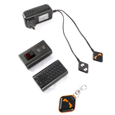 7.4V Bateria recarregável Calçado térmico Manga longa Calçado com descarga magnética