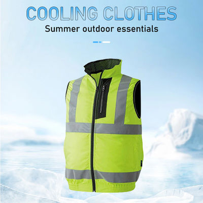 Fã dobro refrigerando olá! Vis Shirts da veste do fã reflexivo fluorescente