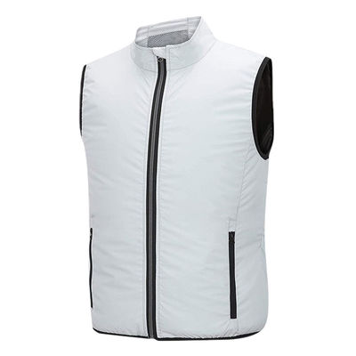 Branco condicionado ar refrigerando da veste da veste XXL XXXL do fã do Workwear 5V