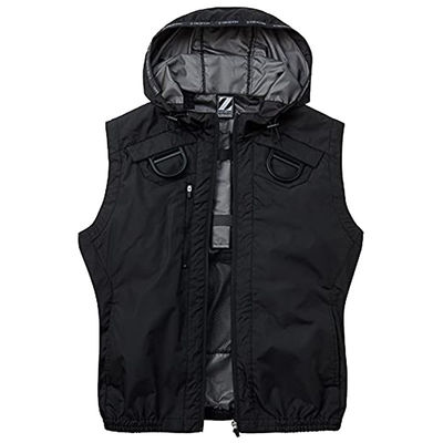 Hoodie condicionado ar de Sunproof para a pesca da construção ajustável