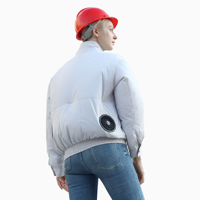 O ar do verão do lítio condicionou camisas areja a roupa de trabalho condicionada