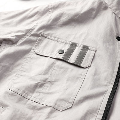 Roupa condicionada de Aircon dos homens das camisas 7.4V 5200mAh do verão ar exterior
