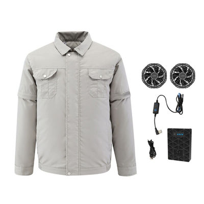 O ar do fã do turbocompressor condicionou a camisa Wearable do condicionador de ar T das camisas