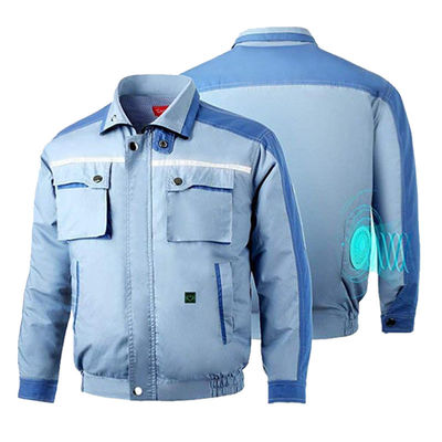 Caminhando o colar condicionado ar das camisas 6700mAh Li Battery Ac Coat Mandarin