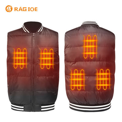 do aquecedor a pilhas da veste de 50C 60C o Usb elétrico térmico unisex aqueceu Gilet
