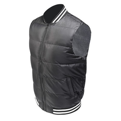 O aquecimento 5 divide o Waistcoat caloroso recarregável caloroso exterior da veste 5V