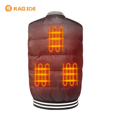 Sustentável aquecido abaixo do poder caloroso exterior da veste 5V USB do Waistcoat