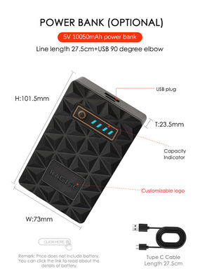 Sustentável aquecido abaixo do poder caloroso exterior da veste 5V USB do Waistcoat