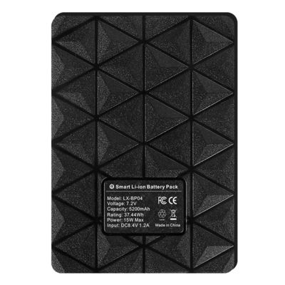 7.4V 5200mAh aqueceu o íon recarregável do lítio do banco do poder do revestimento