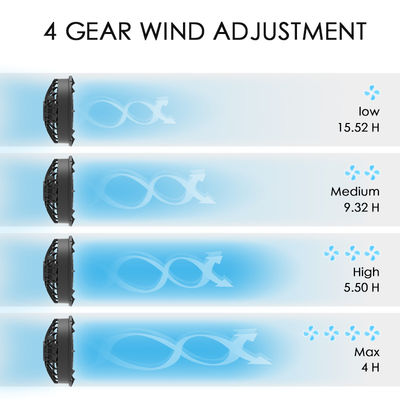 Veste fria refrigerando da veste 6700mAh 4XL do fã a pilhas para o verão