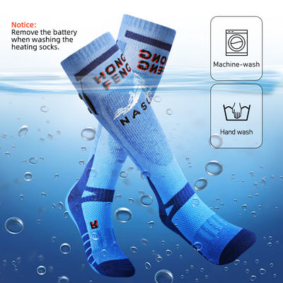 Esqui de acampamento de aquecimento recarregável da pesca de Ion Self Heating Socks For do lítio de 4 ajustes