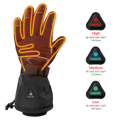 Luvas de motocicleta aquecidas recarregáveis FCC Luvas de aquecimento elétrico para manter o calor no inverno