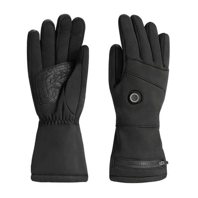 Luvas de inverno com aquecimento térmico elétrico masculino e feminino 7,4 V luvas aquecidas recarregáveis ​​para o inverno