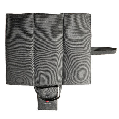 Cushion de assento aquecido dobrável multifuncional Pad de assento aquecido recarregável 3 configurações de temperatura com porta USB
