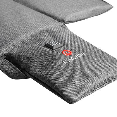 Cushion de assento aquecido dobrável multifuncional Pad de assento aquecido recarregável 3 configurações de temperatura com porta USB