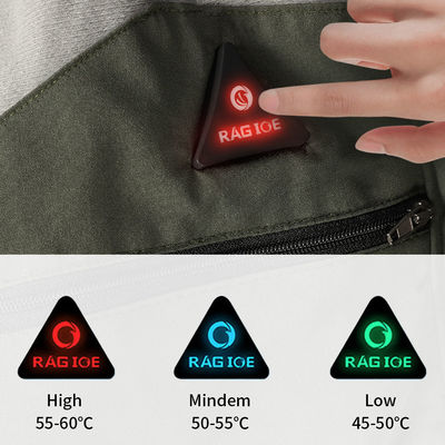 Calor exterior aquecido Controle de temperatura inteligente abrigo aquecido de inverno chapéu aquecido térmico masculino