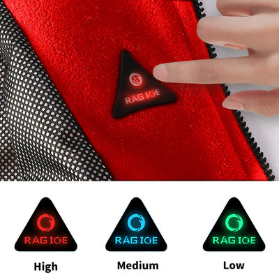 Waistcoat térmico elétrico caloroso exterior aquecido recarregável vermelho do inverno de Gilet