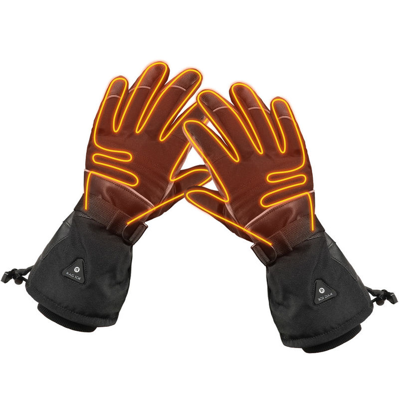 controle de temperatura nivelado de Ski Gloves With 3 calorosos a pilhas do inverno do Lítio-íon 7.4V