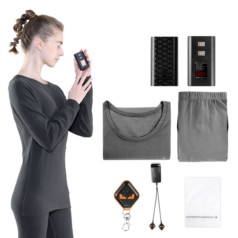 Camada de base Traje térmico de compressão Roupas íntimas de inverno Guindaste ao ar livre Ciclismo Esqui Camada de base Engrenagem aquecida Camada de base
