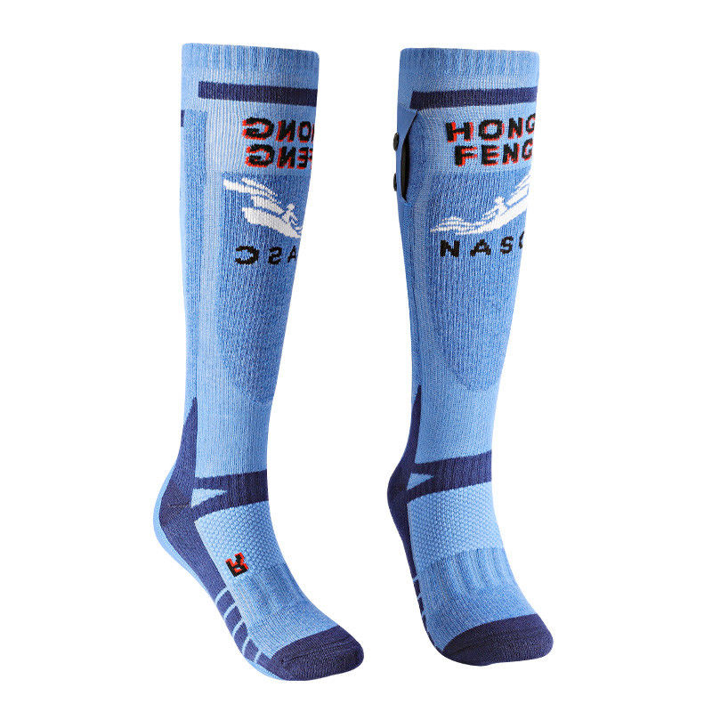 Esqui de acampamento de aquecimento recarregável da pesca de Ion Self Heating Socks For do lítio de 4 ajustes